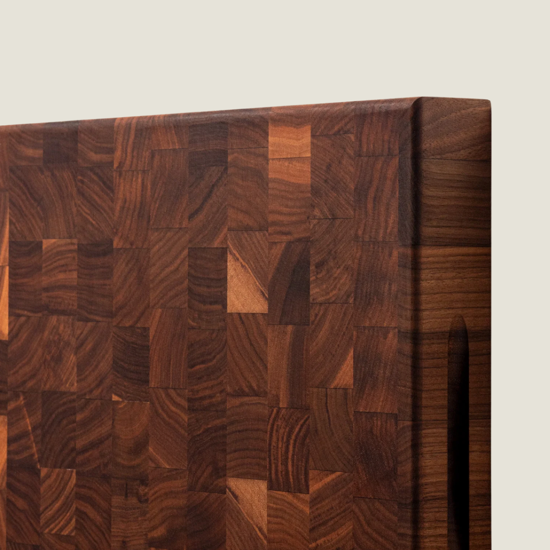 NOGAL - Tabla Para Picar End Grain, Reversible