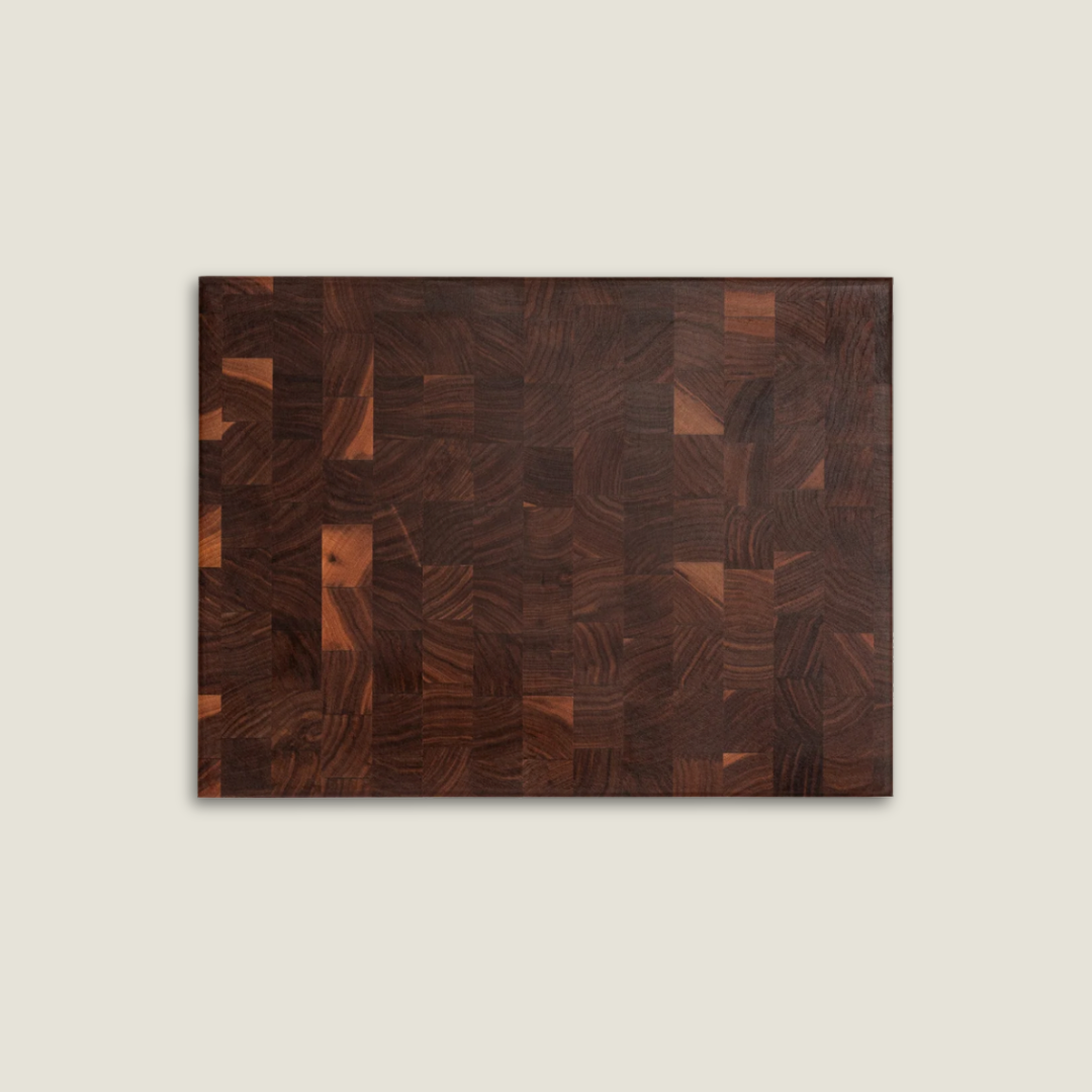 NOGAL - Tabla Para Picar End Grain, Reversible