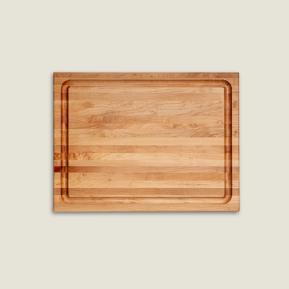 MAPLE - Tabla Para Picar Edge Grain, Reversible, Canal Para Jugos