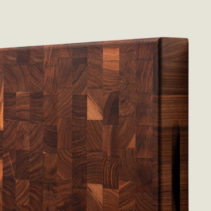 NOGAL - Tabla Para Picar End Grain, Reversible